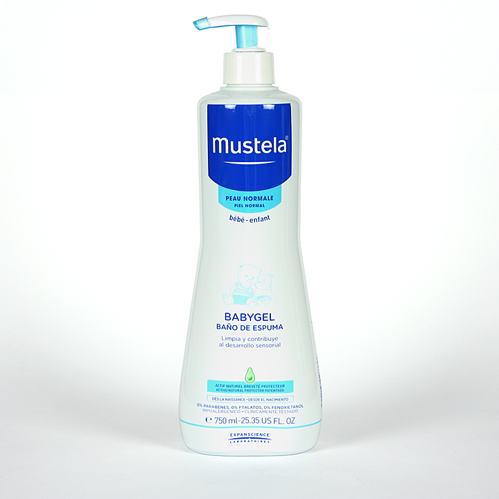 Baby Gel Mustela 750 ml. Bao Espumoso