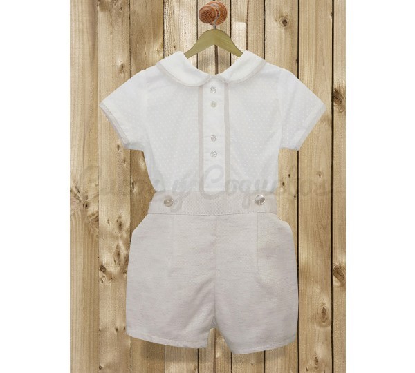 CAMISA SHORTS BEBY BEIGE